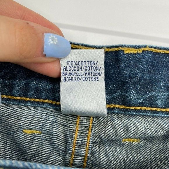 Lucky Brand Bootcut Tripper Jeans Women's Size 38 High Rise Cotton Denim Blue - Picture 7 of 12